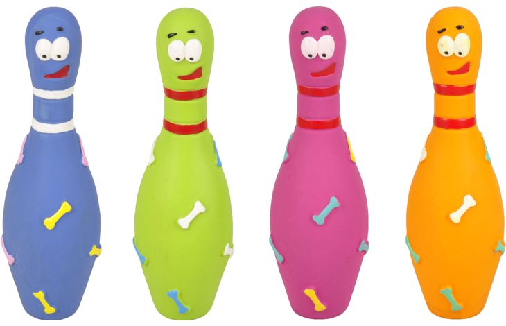 Flamingo Spielzeug Wojtek Bowling-Pin Mehrere Farben