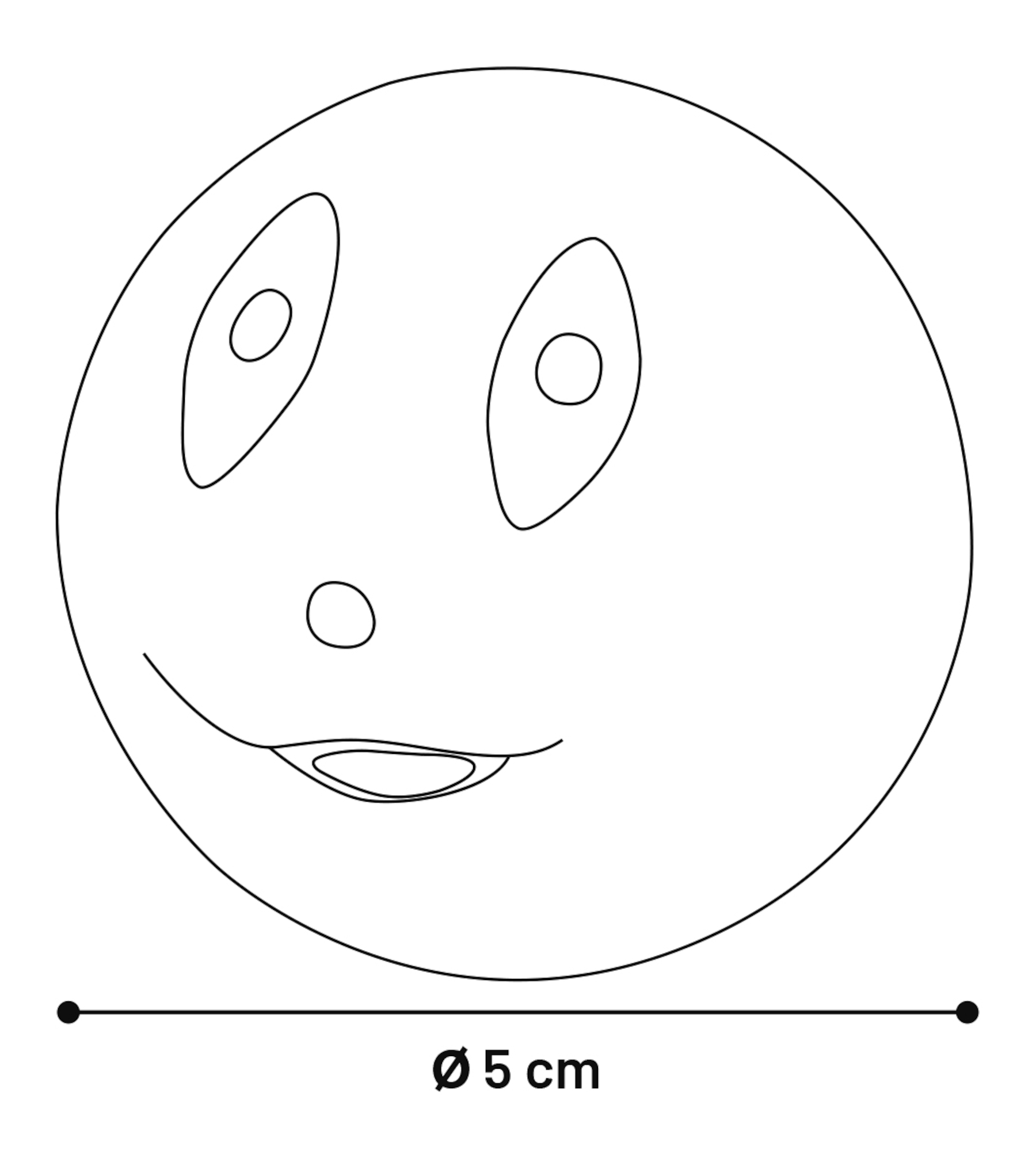 Flamingo Toy Woutera Football Multiple colours