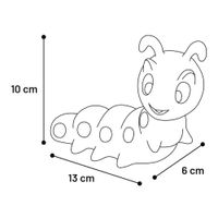 Flamingo Toy Wouterus Caterpillar Multiple colours