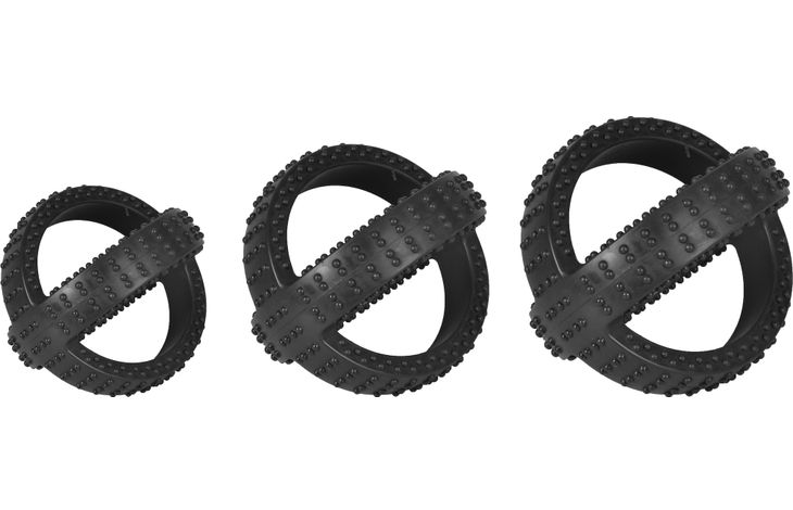 Flamingo Speelgoed Gladiator Cross bal Zwart