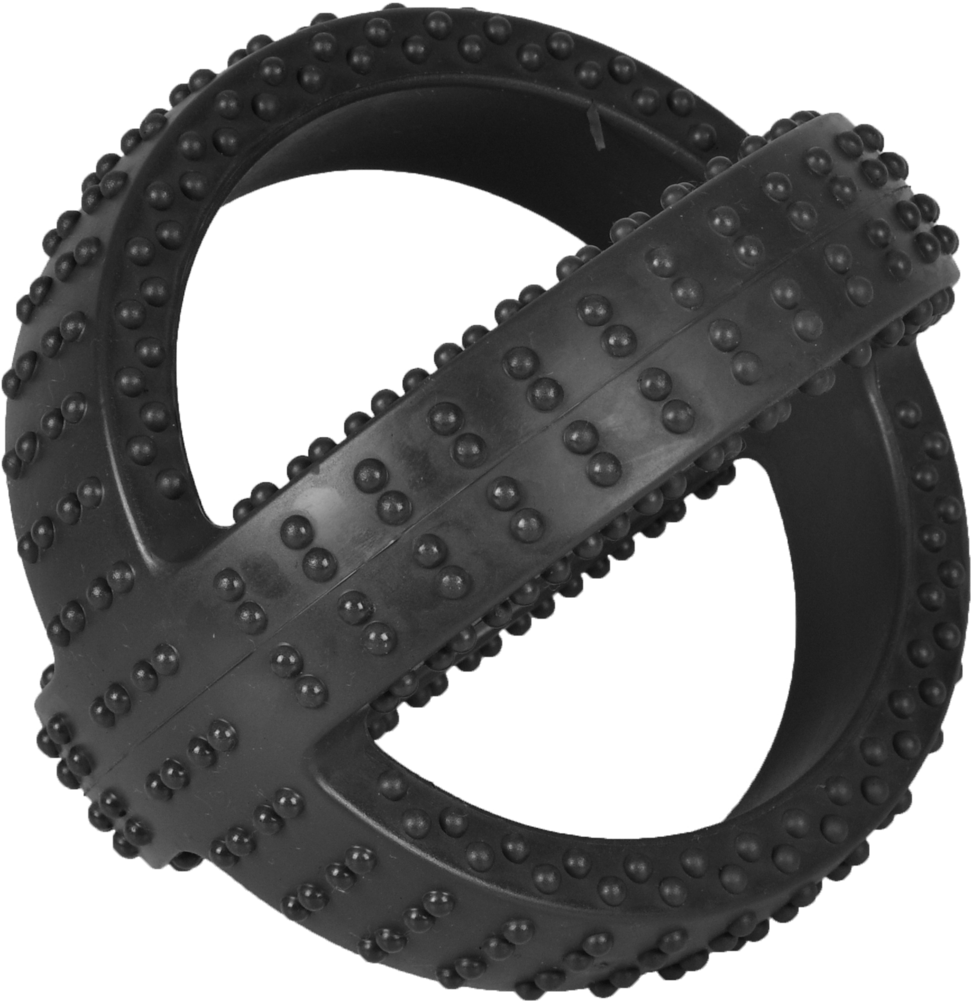 Flamingo Speelgoed Gladiator Cross bal Zwart