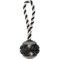 Flamingo Speelgoed Gladiator Trektouw Curling met bal Zwart