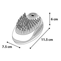 Flamingo Cepillo de masaje & Cepillo de limpieza Margo