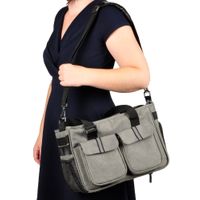 Flamingo Carrying bag Zofia Grey
