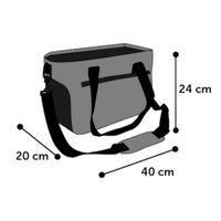 Flamingo Carrying bag Zofia Grey