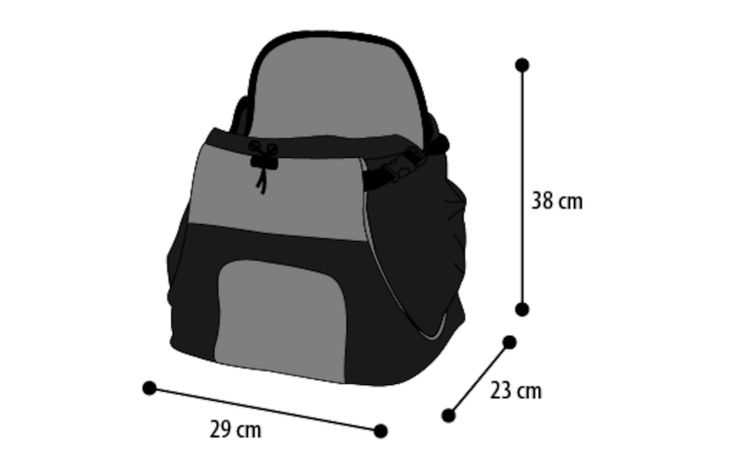 Flamingo Carrito frontal Sybil Negro