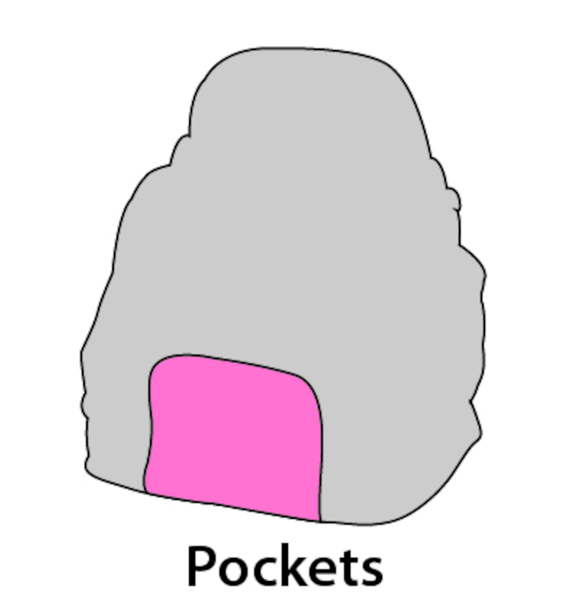 Flamingo Trasportino frontale Sybil Nero