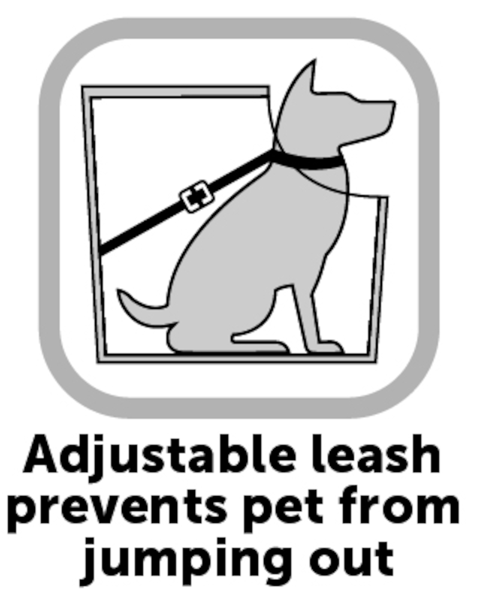 Flamingo Trasportino frontale Sybil Nero