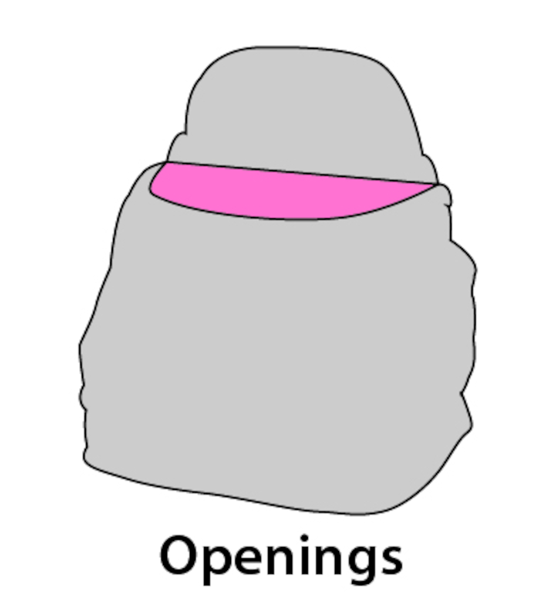 Flamingo Trasportino frontale Sybil Nero