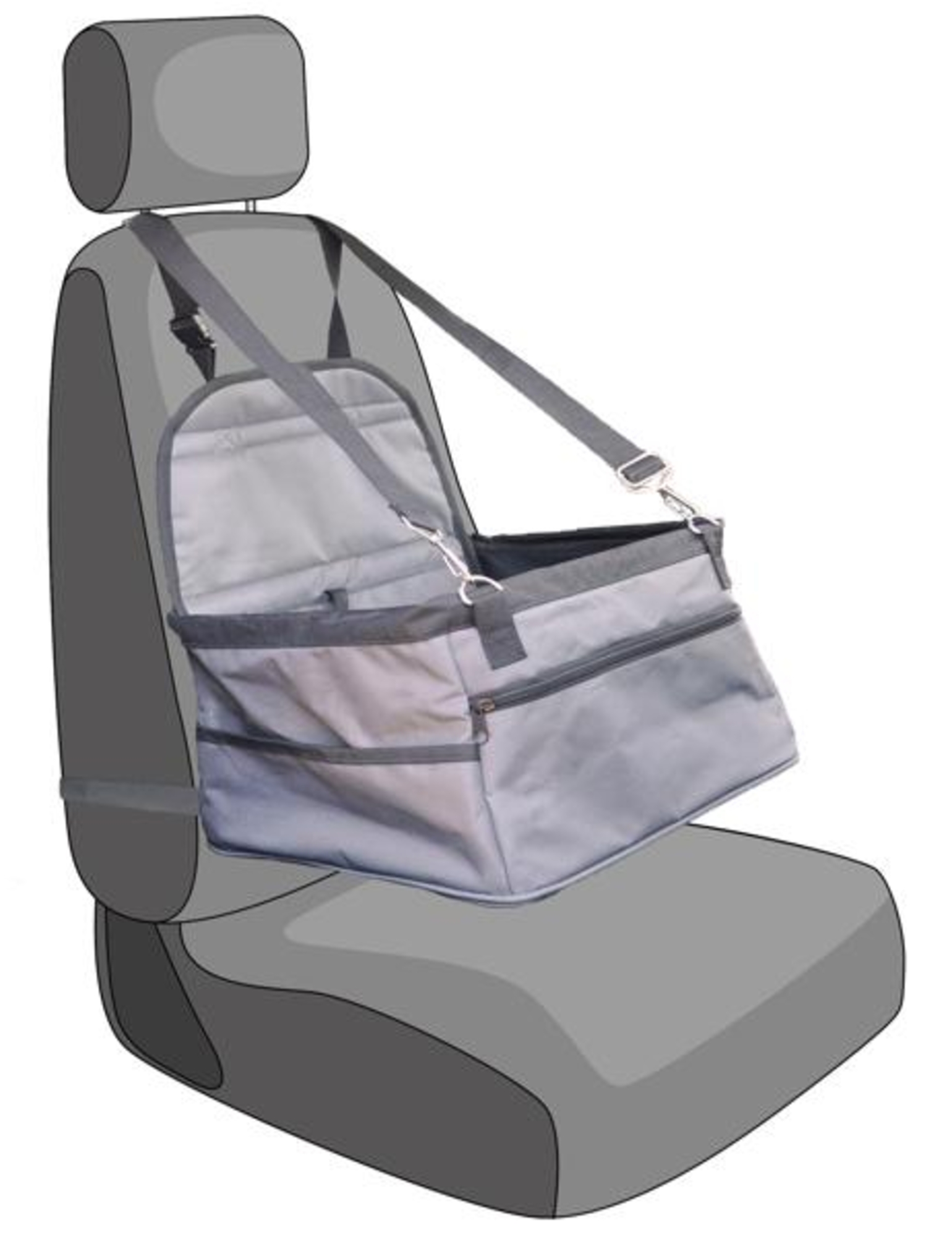 Flamingo Car seat Ona Grey