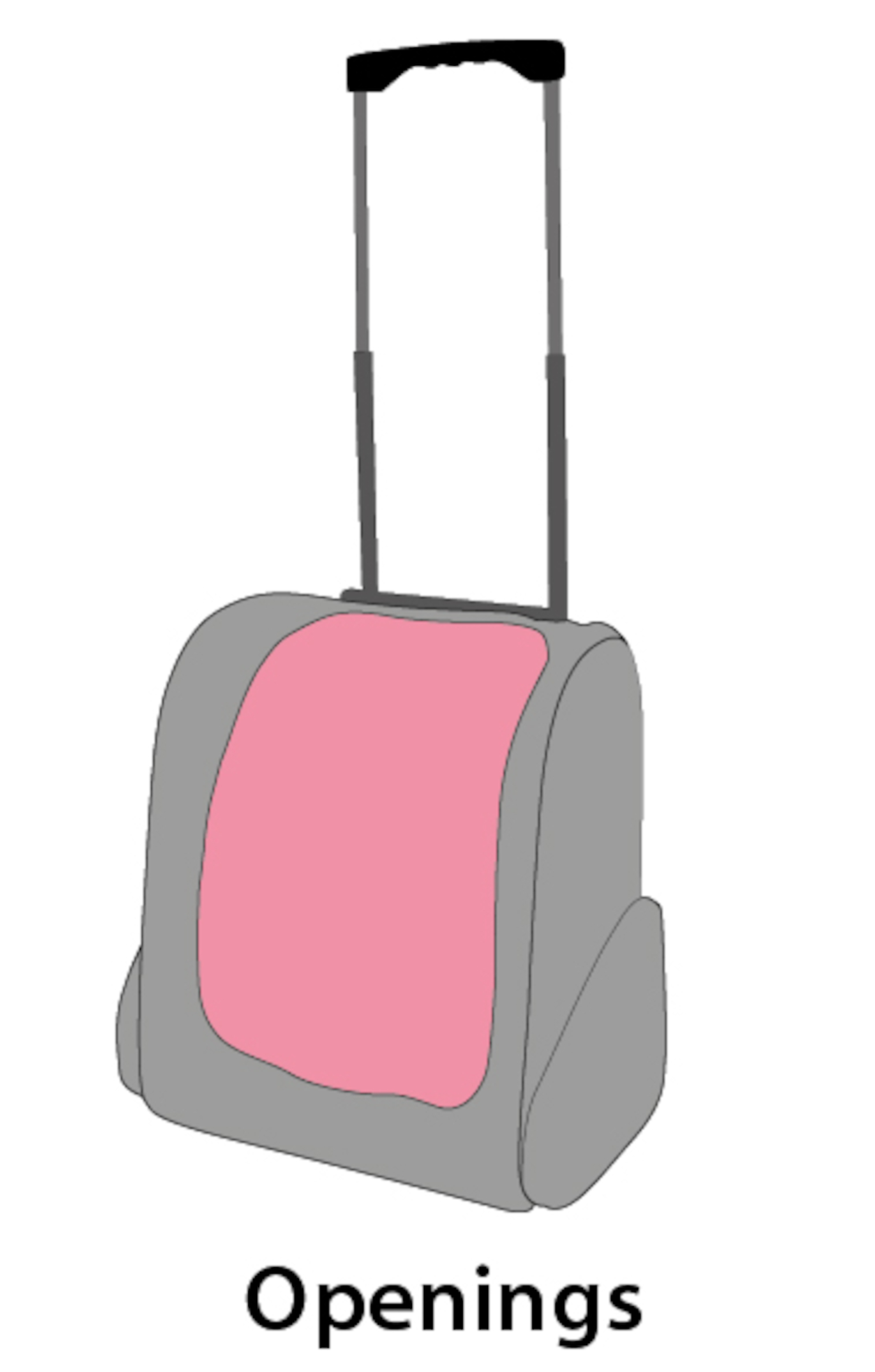 Flamingo Trolley Tirza Grey