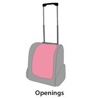 Flamingo Trolley Tirza Grau