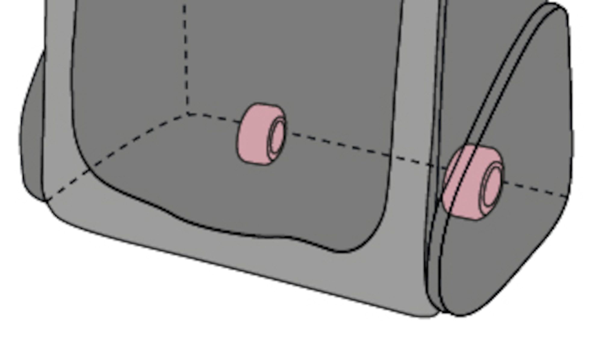 Flamingo Trolley Tirza Grey