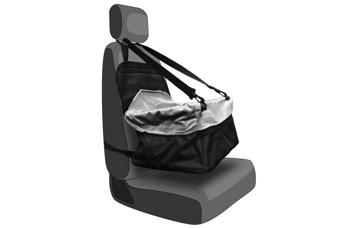 Flamingo Sedile per l'auto Ula Nero