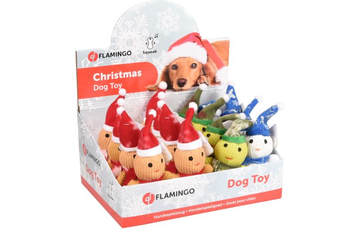 Flamingo Christmas Toy Jayden Snowman Multiple colours 