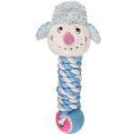 Christmas Toy Levi Snowman Blue Pink White 