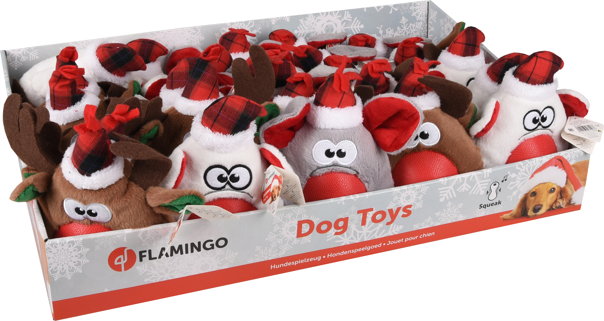 Flamingo Christmas Toy Drew Several versions 