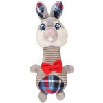 Christmas Toy Young Rabbit Red White Grey Blue 
