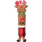 Christmas Toy Shay Reindeer Red White Brown Green 