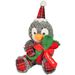 Kerst Speelgoed Carson Pinguin Rood Wit Groen 