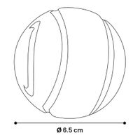 Flamingo Toy Dina Ball with raspberry flavour