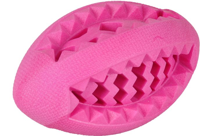 Flamingo Toy Dina Rugby with raspberry flavour