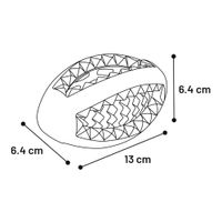 Flamingo Toy Dina Rugby with raspberry flavour