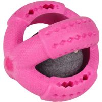 Flamingo Toy Dina Cross ball with raspberry flavour