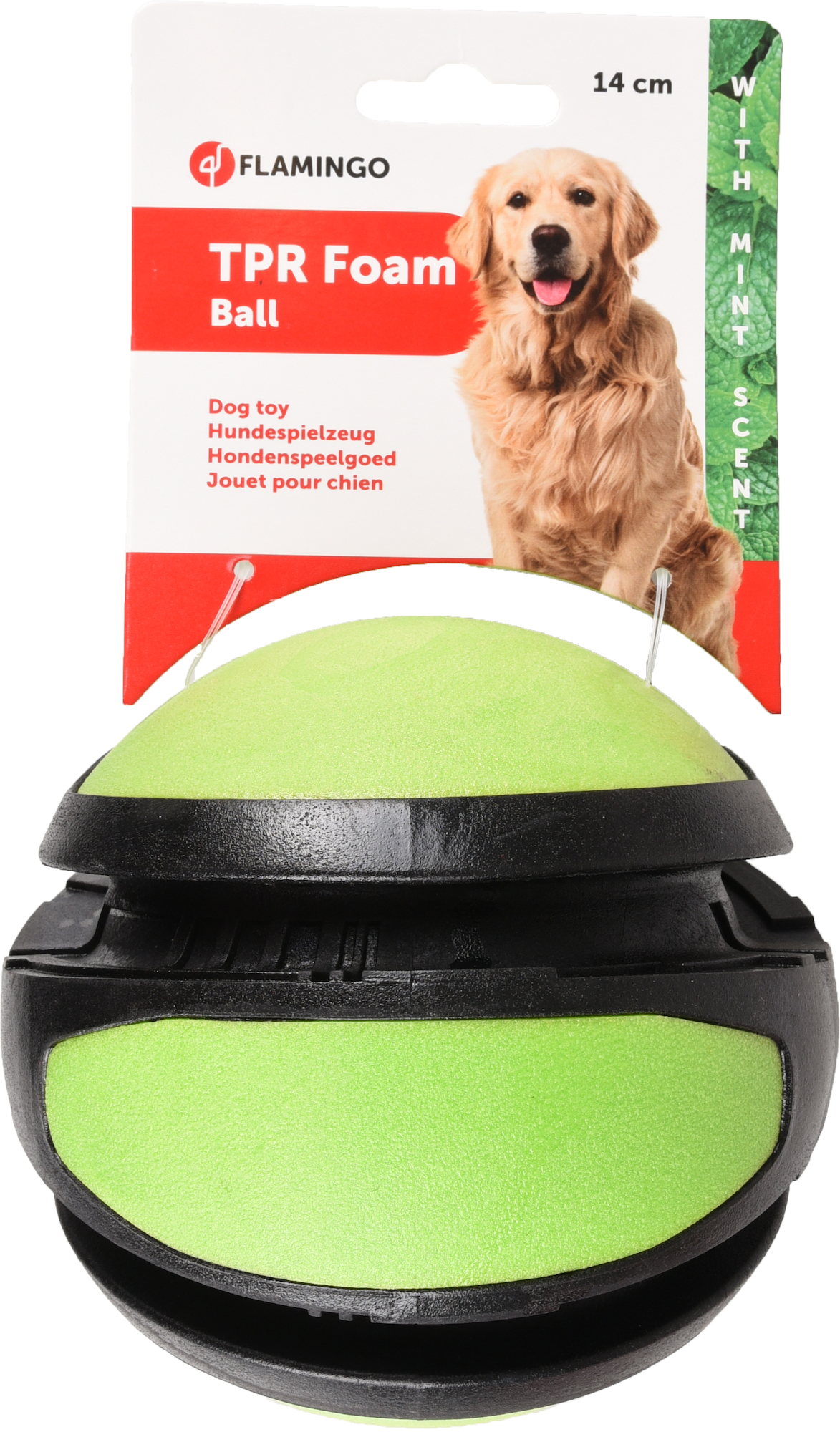 Flamingo Toy Livia Ball with mint flavour