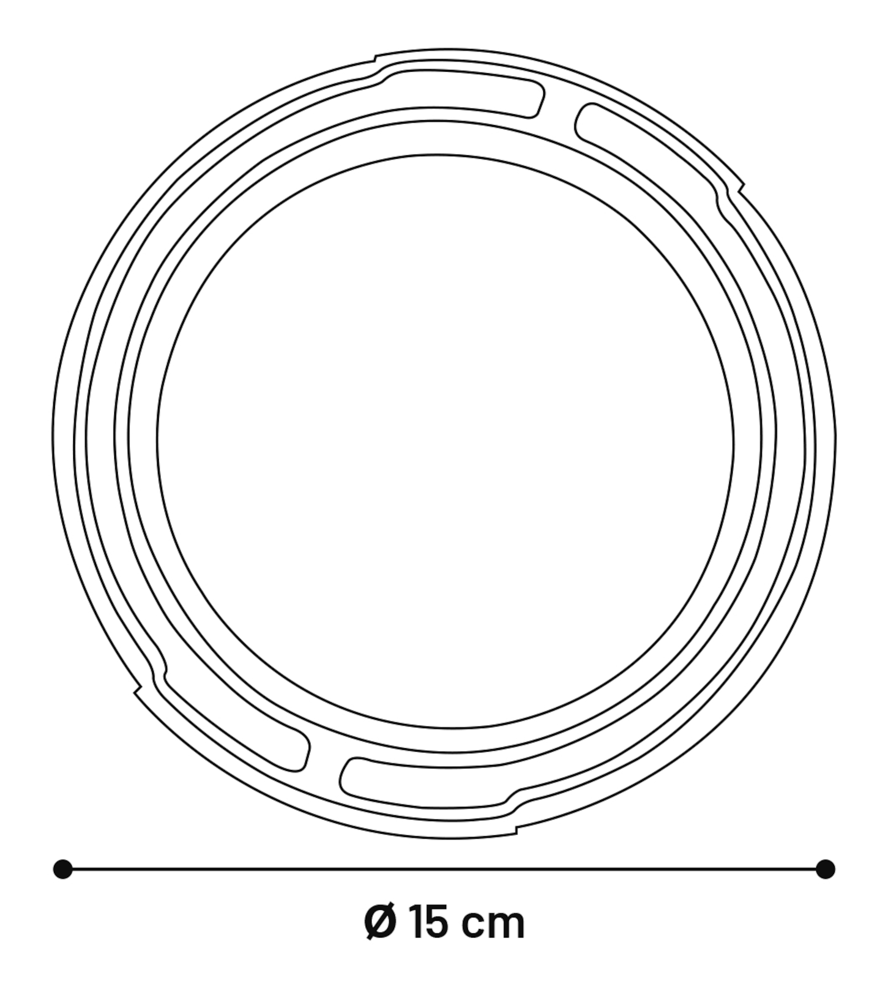 Flamingo Speelgoed Livia Ring met muntsmaak