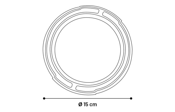 Flamingo Speelgoed Livia Ring met muntsmaak