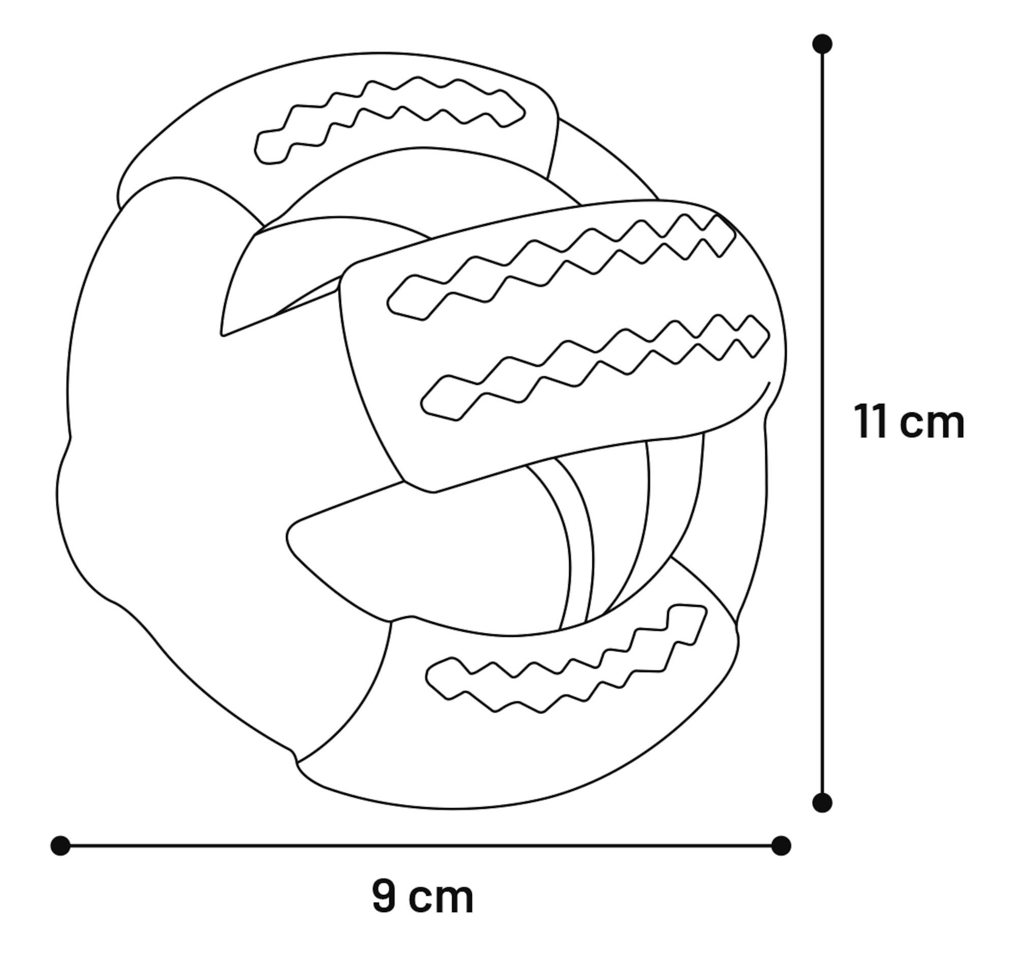 Flamingo Giocattolo Dina Cross palla Con gusto di menta