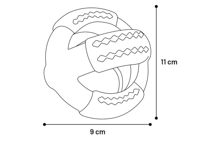 Flamingo Giocattolo Dina Cross palla Con gusto di menta