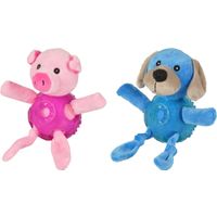 Flamingo Toy Bellies Pig with ball Pink