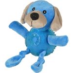 Toy Bellies Dog with ball Blue