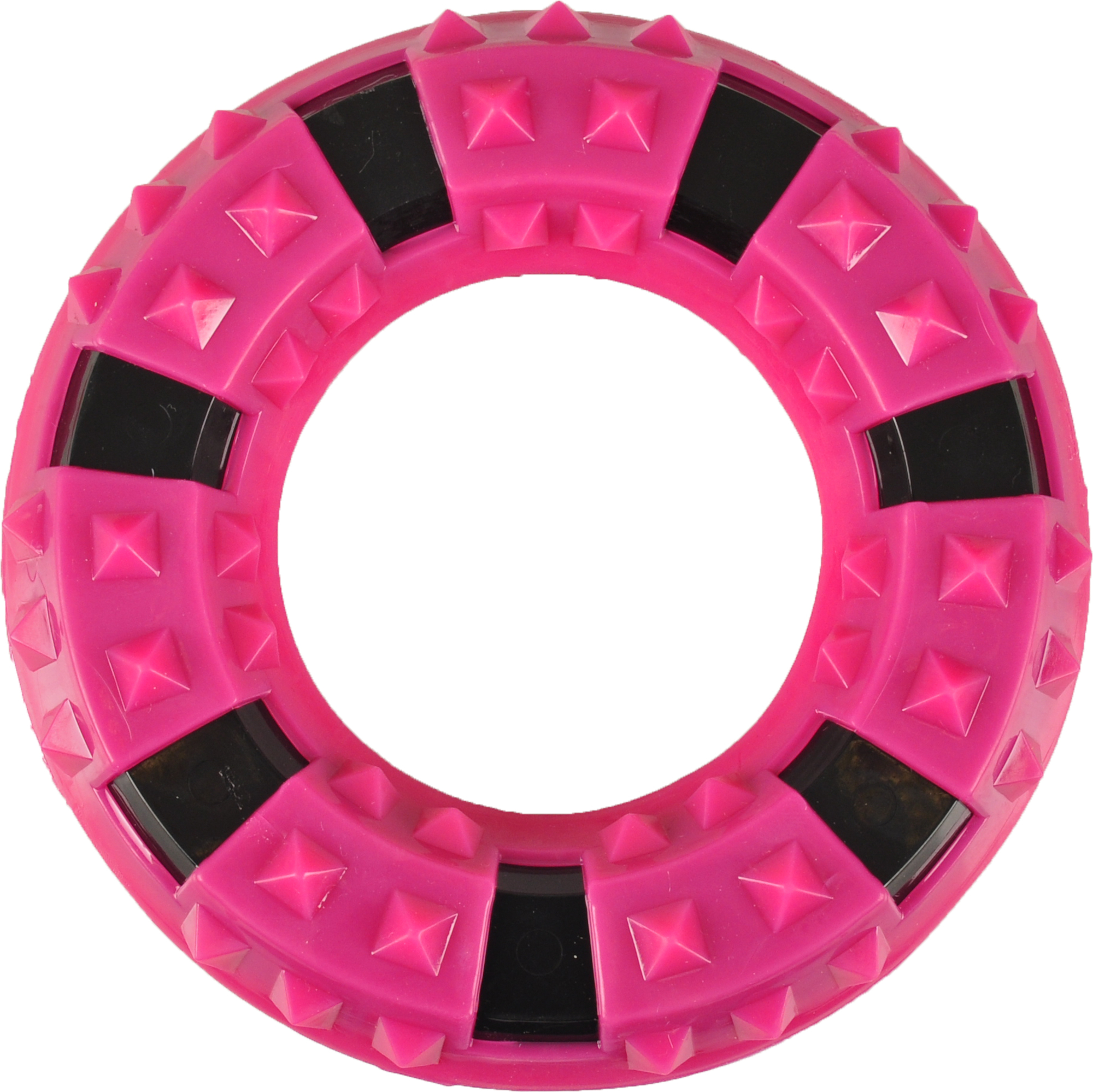 Flamingo Toy Spiky Ring Fuchsia
