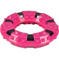 Flamingo Toy Spiky Ring Fuchsia