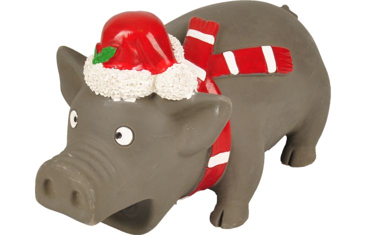 Flamingo Noël Jouet Chase Cochon Rouge Blanc Gris 