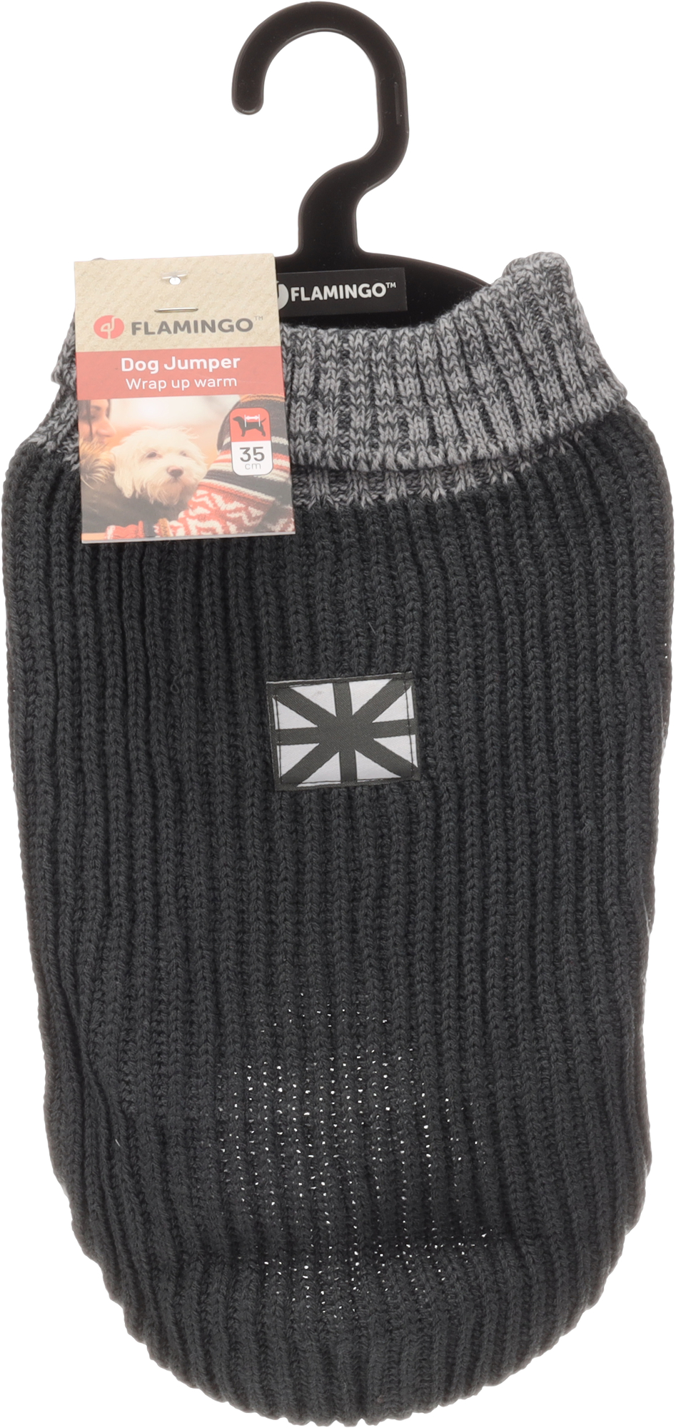 Flamingo Pullover Skylar Grau