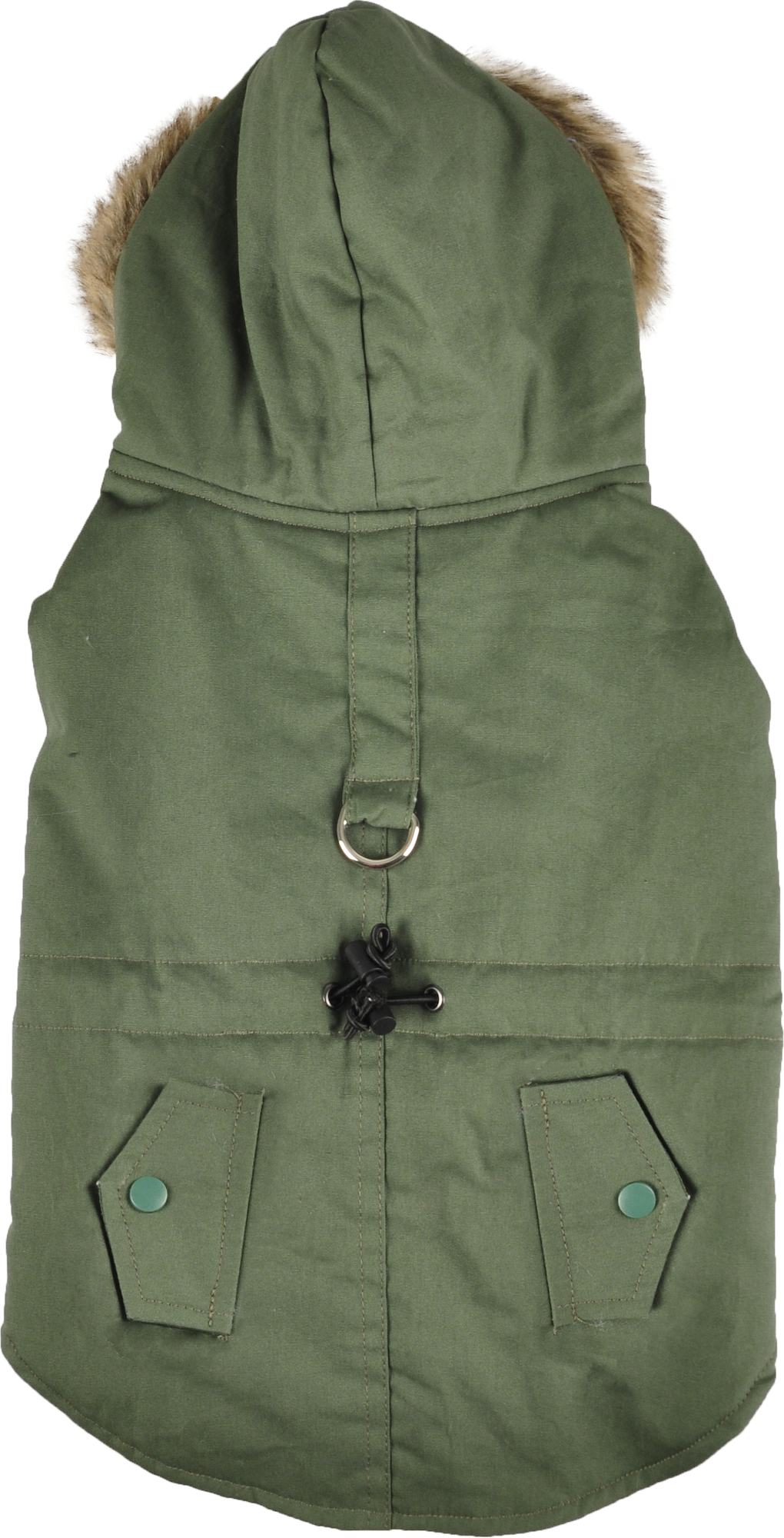 Flamingo Winter coat Lennox Green