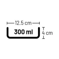 Flamingo Futter- und Trinknapf Mabel Rund Taupe