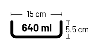 Flamingo Futter- und Trinknapf Mabel Rund Taupe