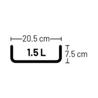 Flamingo Futter- und Trinknapf Mabel Rund Taupe