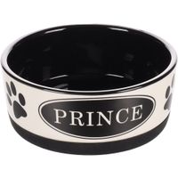 Flamingo Feeding and drinking bowl Kenzo Round White & Black