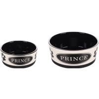 Flamingo Feeding and drinking bowl Kenzo Round White & Black