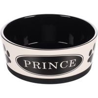 Flamingo Feeding and drinking bowl Kenzo Round White & Black