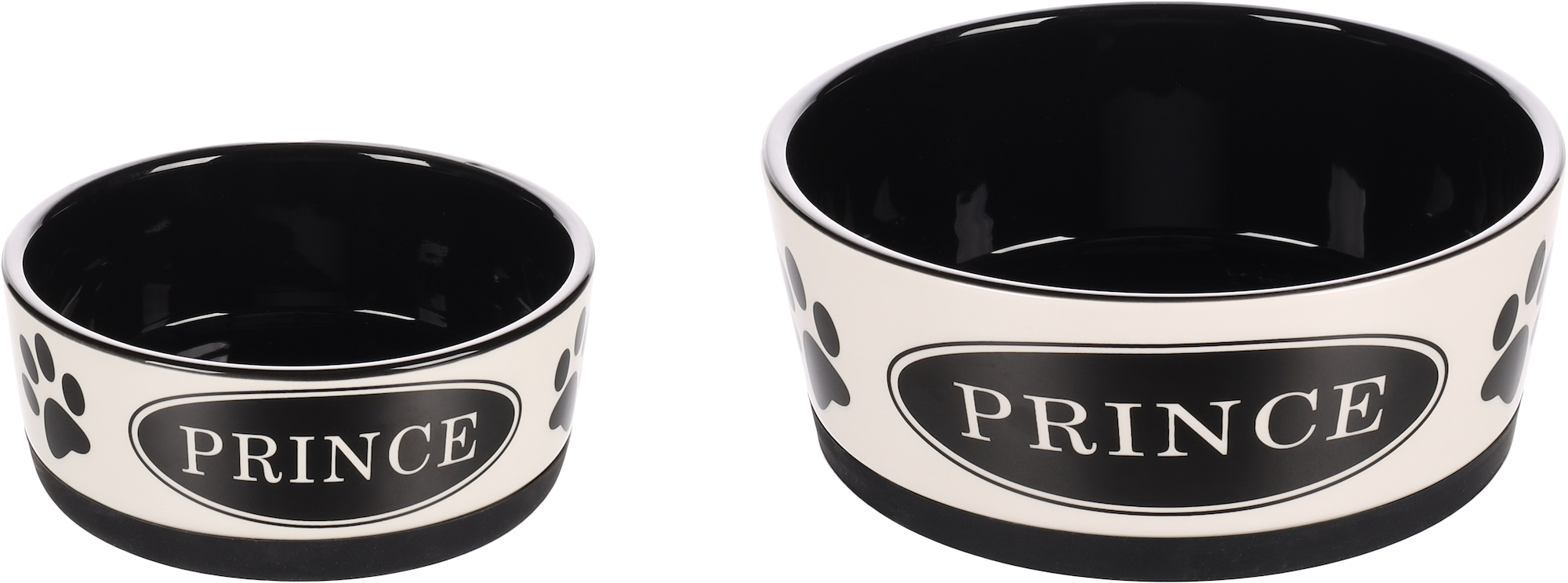 Flamingo Eet- en drinkpot Kenzo Rond Wit & Zwart