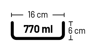 Flamingo Feeding and drinking bowl Kyra Round Taupe & White