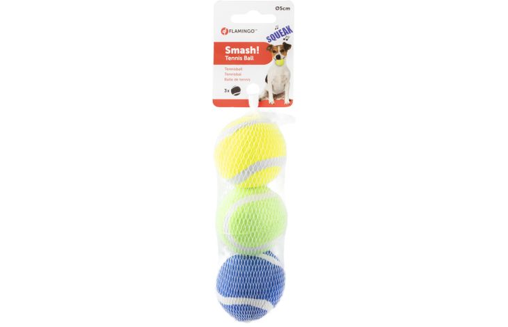 Flamingo Speelgoed Smash Tennisbal Meerkleurig