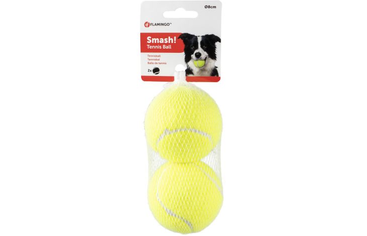 Flamingo Speelgoed Smash Tennisbal Geel